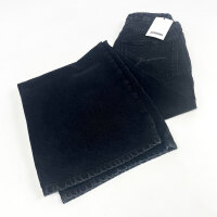 Jacquemus Le de-Nîmes Droit Jeans for women, size 26, black, PAW00036AD00039990