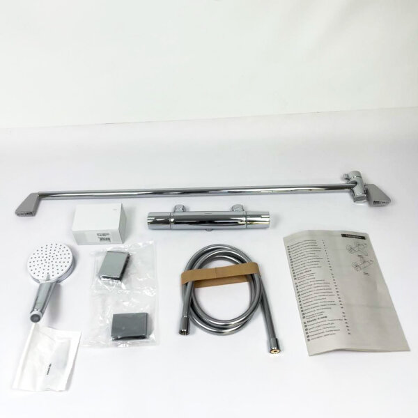 hansgrohe Crometta shower system, 0.90 m, silver