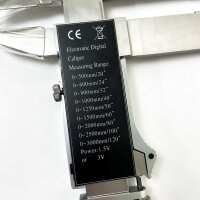 Digitaler Messschieber 217.049, 600 × 300 mm, mit Spitzen, rostfrei, 0,08 mm