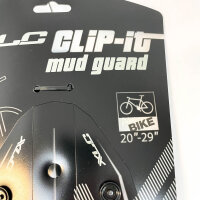XLC MGC-05 Mudguard / Schmutzfänger für Vorderrad 20-29", schwarz/transparent, 2502501000
