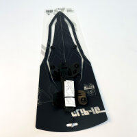 XLC MGC-05 Mudguard / Schmutzfänger für Vorderrad 20-29", schwarz/transparent, 2502501000