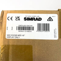 Simrad NSO EVO3S MFD Glass-Bridge-Display, 16 Zoll, 000-15047-001