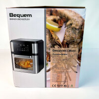 Sinaopus DH-1280, XXL Air Fryer, 12 L, 1800 W, 12 Programs, LED, Preheat, Keep Warm