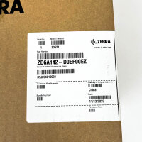 Zebra ZD6A142-D0EF00EZ thermal direct label printer, 203dpi, up to 104mm, serial, USB, LAN