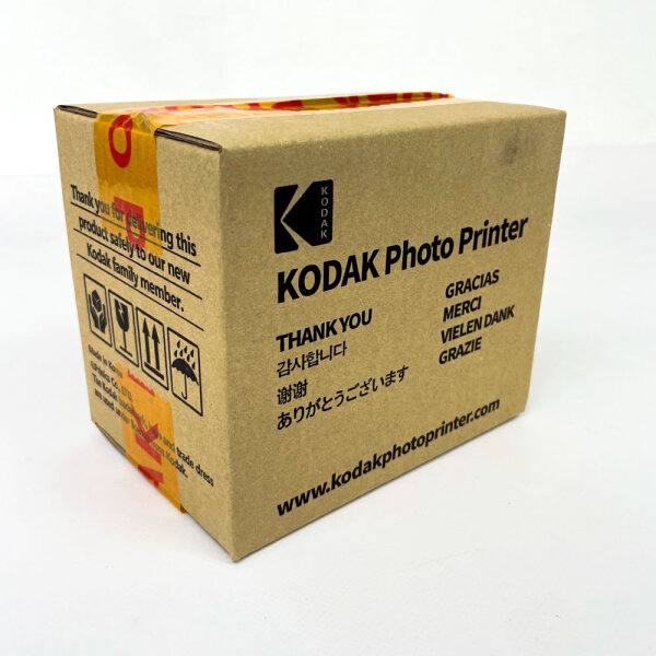KODAK Mini Shot 3 Retro Sofortbildkamera, Gelb, 38 Blatt, Bluetooth, 13-MP-Kamera, Druckvorschau, wasser- & fingerabdruckbeständig, C300RY-30