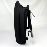Côte&Ciel Isar Medium Ecoyarn Rucksack, 15 Zoll, ballistisches Nylon, Schwarz, 27710