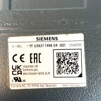 Siemens SIMOTICS S 1FK7061-4CH71-1RH0 Servomotor, 212 V, IP64, Bremse