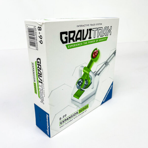 Ravensburger GraviTrax Expansion Scoop Marble Run Set, Interactive Track System, Ages 8+