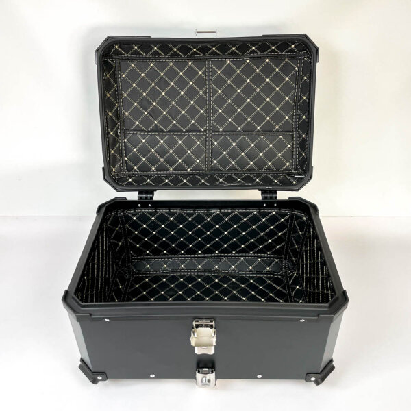 Motorcycle top case, 65L, black, UE8044