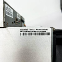 Bitmain Antminer T21_190T, Bitcoin-Miner, 380–415 V AC, 3-phasig, 50–60 Hz, 12 A, BHB68703