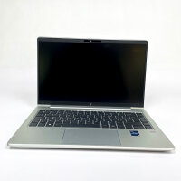 HP EliteBook 640 G10, 14", QWERTY, i7-1365U, 16 GB/256 GB, integrated graphics, 100% battery capacity, with charger, silver
