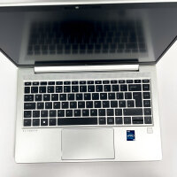 HP EliteBook 640 G10, 14", QWERTY, i7-1365U, 16 GB/256 GB, integrated graphics, 100% battery capacity, with charger, silver