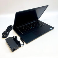 Dell Latitude 7490, 14", 16 GB/256 GB, QWERTY, i7-8650U, integrated graphics, 95% battery capacity, with charger