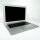 Apple MacBook Air 13,3″ (2017) Notebook Core i5 1,6 GHz, 8 GB/256 GB, Graphics 6000 1536 MB, AZERTY, macOS 10.14.6, 25 Ladezyklen, Silber, mit Ladegerät