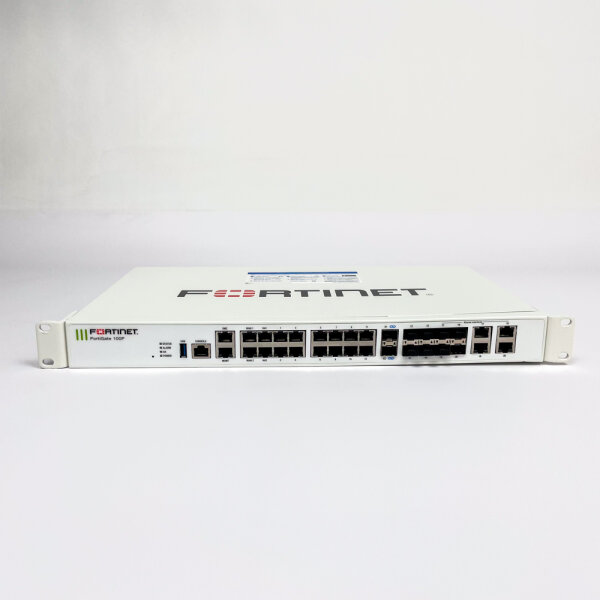 Fortinet FortiGate FG-100F Netzwerk-Firewall, 100-240VAC, 2-1.2A