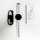 Garmin Forerunner 55 GPS running watch, heart rate monitoring, Bluetooth, silicone strap, white