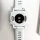 Garmin Forerunner 55 GPS running watch, heart rate monitoring, Bluetooth, silicone strap, white