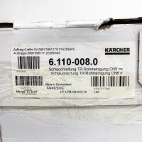 Kärcher 6.110-008.0 Pipe cleaning hose, DN 6, 20 m, 250 bar, EASY!Lock