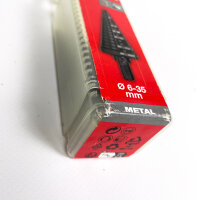 Milwaukee 48899335 Stufenbohrer, 6–35 mm, 3-Flächen-Schaft