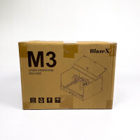 BlazeX M3 laser engraving machine, 0.01 mm precision