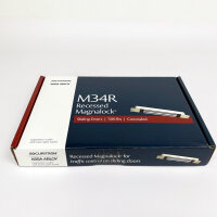 Securitron ASSA ABLOY M34RBM Einbau-Magnetschloss, 500lbs Haltekraft