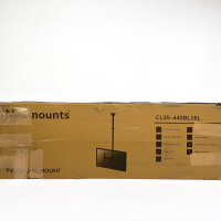 Neomounts CL35-440BL16L Monitor/TV Ceiling Mount 37-70" - H 106-156 cm"