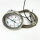 MB810 theme, Manometer, 0/400 BAR + PSI, AISI 316L