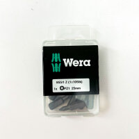 Wera 855/1 Z, Pozidriv-Bits, PZ1, 25 mm (10Stk) 05072403001