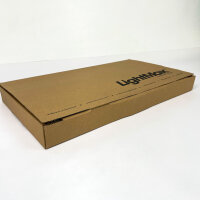 LightMax fiber optic patch panel, 12 ports, rackmount