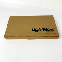 LightMax fiber optic patch panel, 12 ports, rackmount