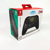 HORI Kabelloser Horipad (Zelda) Controller für Nintendo Switch, 10 m Reichweite, bis zu 20 Std. Akkulaufzeit