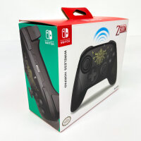 HORI Kabelloser Horipad (Zelda) Controller für Nintendo Switch, 10 m Reichweite, bis zu 20 Std. Akkulaufzeit
