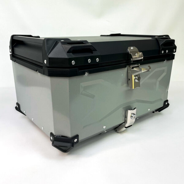 Model 130 Motorrad-Topcase abschließbar Silber