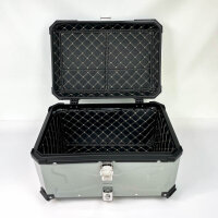 Model 130 Motorrad-Topcase abschließbar Silber
