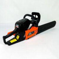 FEIDER FTRTPRO45-2C, Petrol Chainsaw, 46 cm³, Bar 46 cm, Cutting Length 43 cm, Oregon, Tank 550 L, Orange-Black