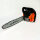 FEIDER FTRTPRO45-2C, Petrol Chainsaw, 46 cm³, Bar 46 cm, Cutting Length 43 cm, Oregon, Tank 550 L, Orange-Black