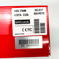 BRIGADE VBV-750M, Select Range 5 Backeye Kamera-Monitorsystem, RGB 800 × 480 Pixel, 4287A