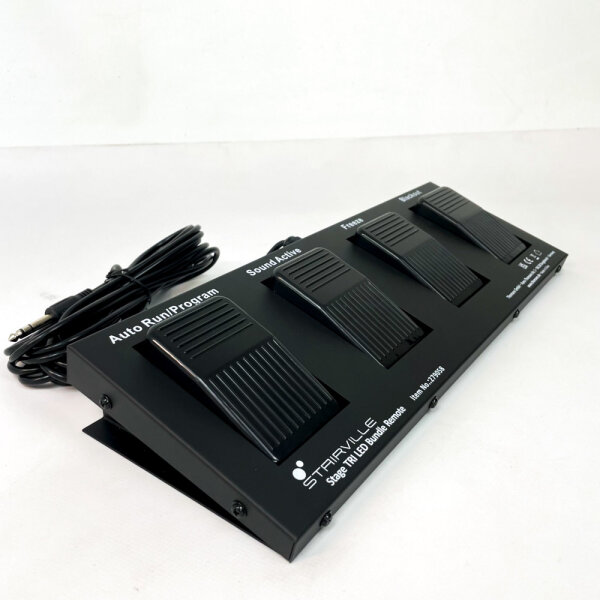Stairville Stage TRI LED Bundle, Remote Control, Foot Switch, Black, 279058