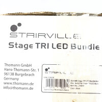 Stairville Stage TRI LED Bundle, Remote Control, Foot Switch, Black, 279058