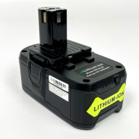 LabTEC RB18L50 Lithium-Ionen-Ersatzakku, 18 V, 5 Ah (5000...