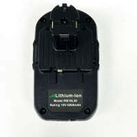 LabTEC RB18L50 Lithium-Ionen-Ersatzakku, 18 V, 5 Ah (5000 mAh), 218128