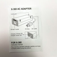 Labtec X-360 AC Adapter Netzteil, 135 W, 12 V 10,83 A, 5 V 1 A, mit Lüfter, E217392