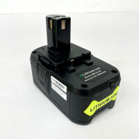 LabTEC RB18L50 18V 5Ah Ersatzakku für Ryobi, 2er-Pack mit Dual-Port-Ladegerät, USB-Ladegerät-Set für P107 P108 RB18L15 RB18L40