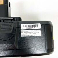 LabTEC RB18L50 18V 5Ah Ersatzakku für Ryobi, 2er-Pack mit Dual-Port-Ladegerät, USB-Ladegerät-Set für P107 P108 RB18L15 RB18L40