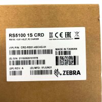 Zebra RS5100 1S CRD Ladestation, 4-Slot RC Charger, CRD-RS51-4SCHG-01