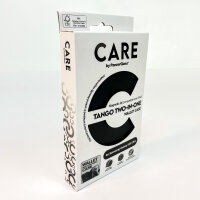CARE by PanzerGlass Tango 2-in-1 Wallet Case for Galaxy S25 Ultra, Qi-enabled Inner Shell, Black, CRRRFTWLG38488