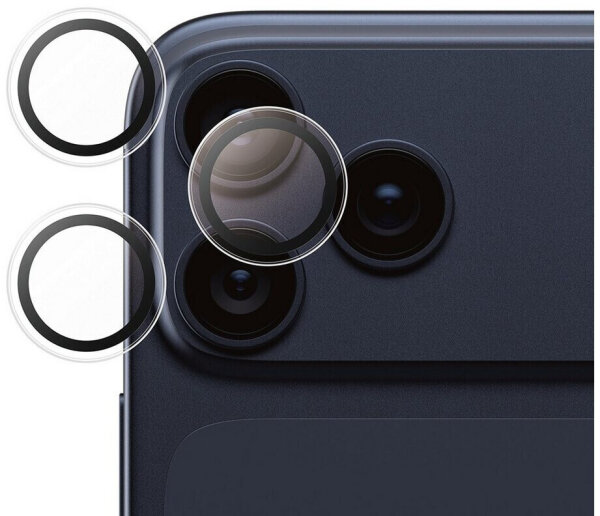 SAFE by PanzerGlass camera lens protector for Apple iPhone 17 Pro/17 Pro Max/16 Pro/16 Pro Max, SA74645