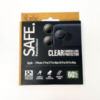 SAFE by PanzerGlass camera lens protector for Apple iPhone 17 Pro/17 Pro Max/16 Pro/16 Pro Max, SA74645