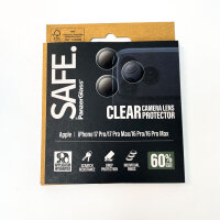 SAFE by PanzerGlass camera lens protector for Apple iPhone 17 Pro/17 Pro Max/16 Pro/16 Pro Max, SA74645
