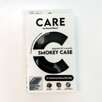 CARE by PanzerGlass Magnetic Phone Case for Samsung Galaxy S25 Ultra – Qi-compatible, Smokey Black, CRRFSBQG38488